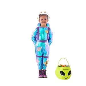 Pottery Barn Kids Blue and Purple Astronaut Costume